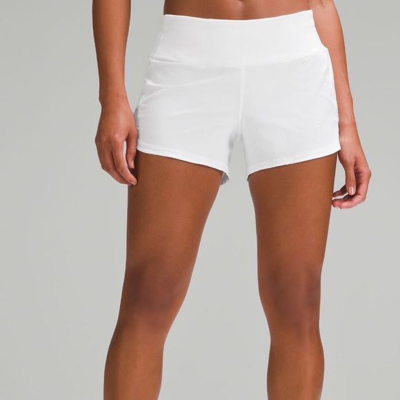 NWT lululemon Speed Up Mid-Rise Lined Short 4" in Sonic Pink Size 4 - Picture 3 of 9